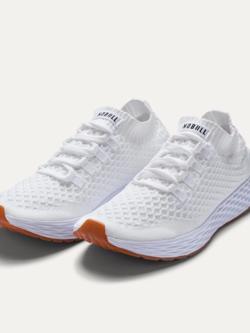 NWT NOBULL White Allday Knit Training Sneakers